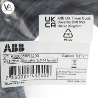 ABB M12-C201 20m cable 5x0.34 / 2TLA020056R1400
