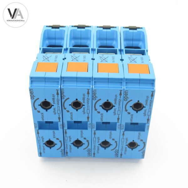 4 Stück WAGO 60396369 2-Leiter-Durchgangsklemme 285-1184