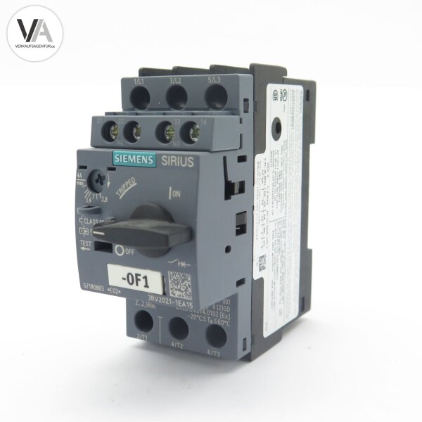 Siemens Leistungsschalter Device Adapter G/180803 / 3RV20211EA15 / RV2021-1EA15