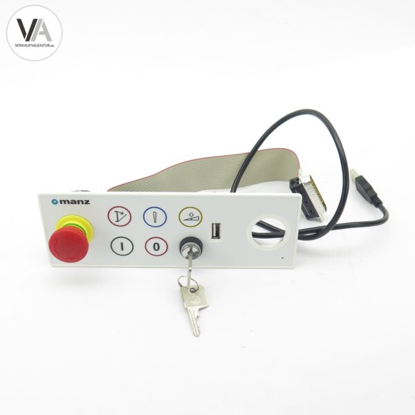 Manz Bedienfeld Controller Panel Bopla 72431501.MT1 / 81364213 / 75000467 Rev. a
