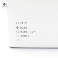 EuroBOS Mars GP Funkmeldeempfänger Freq 165-174 + Ledertasche + Holster OVP