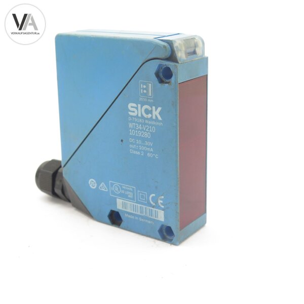 Sick WT34-V210 Reflexions-Lichttaster Sensor 1019280