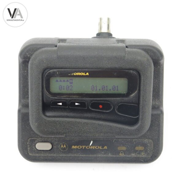 Motorola LX2 Plus DME II BOS Funkmeldeempfänger 173,240Mhz + Ladestation