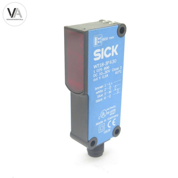 Sick WT18-3P430 Reflexions-Lichttaster Lichtschranke Sensor 1025896