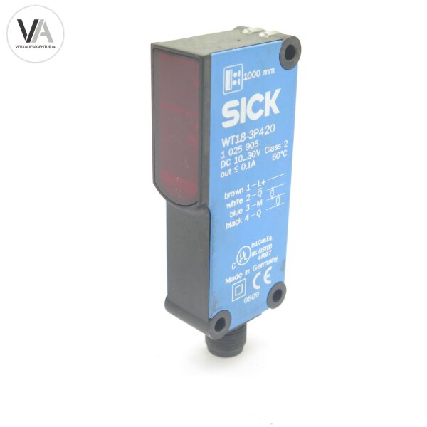 Sick WT18-3P420 Reflexions-Lichttaster Lichtschranke Sensor 1025905
