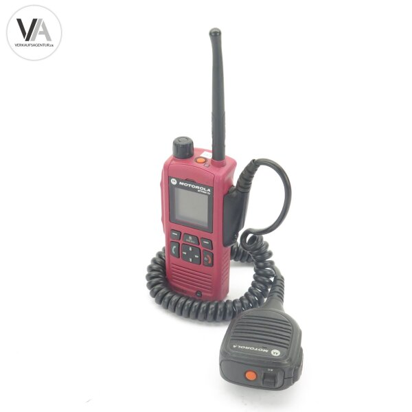 Motorola MTP850 Ex TETRA-Funkgerät PT911BSEX mit PMMN4058A Mikrofon