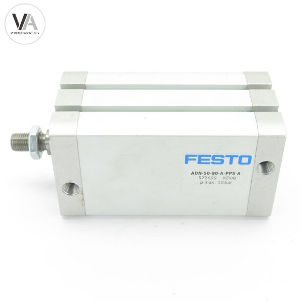 Festo Compact Cylinder Kompaktzylinder ADN-50-80-A-PPS-A / 572699