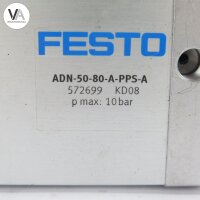 Festo Compact Cylinder Kompaktzylinder ADN-50-80-A-PPS-A / 572699