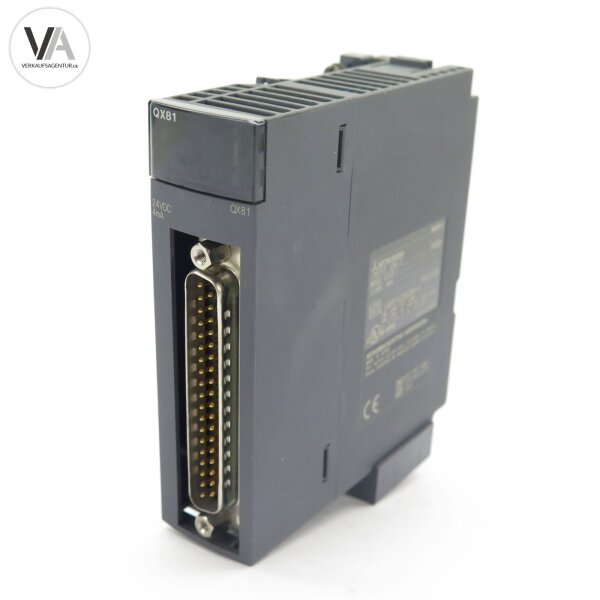 Mitsubishi Input Unit Eingangsmodul 24VDC 4mA QX81