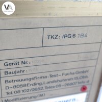 Test Fuchs Isolationsprüfgerät Meßgerät IPG 6 1B4 / 6625-12-148-1203