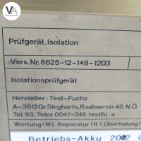 Test Fuchs Isolationsprüfgerät Meßgerät IPG 6 1B4 / 6625-12-148-1203