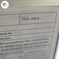 Test Fuchs Meßgerät Isolationsprüfgerät IPG 6 / 6625-12-198-1203