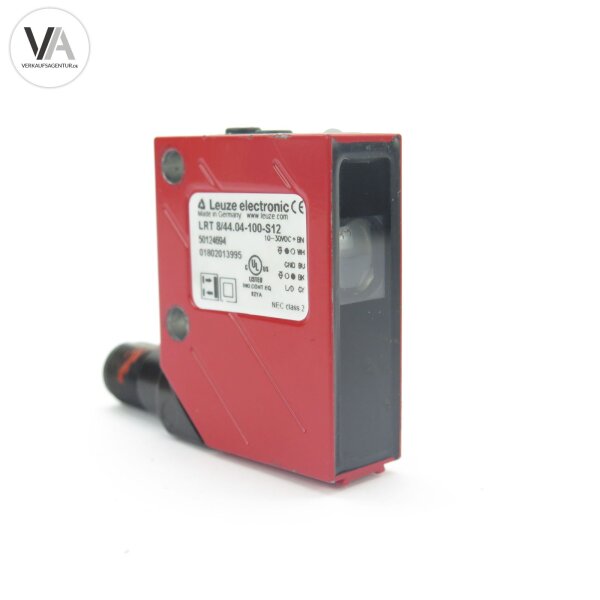 Leuze Lumineszenztaster Luminescence Sensor LRT84404100S12 / LRT 8/44.04-100-S12