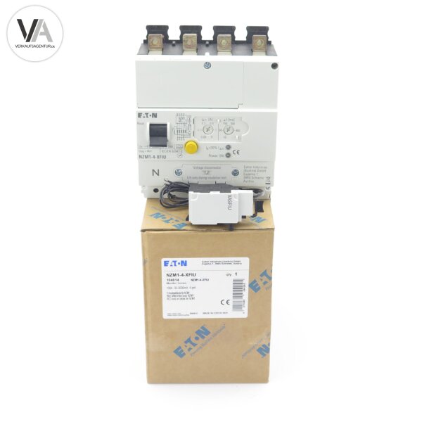 Eaton Fehlerstromauslöser Schutzschalter NZM1-4-XFIU / 1046414