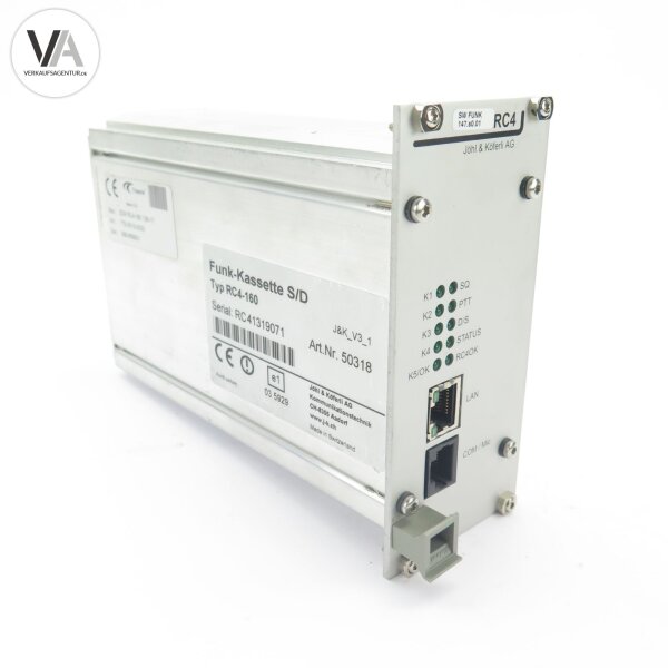 Jöhl & Köferli RC4-160 / 50318 Funk-Kassette S/D J&K_V3_1