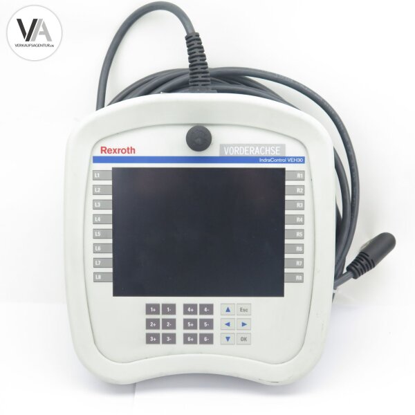 Rexroth IndraControl VEH30.1 / R911170692 Bedienpanel Programmierpult ca 5m Kabel