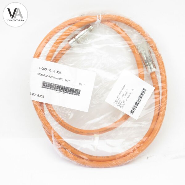 Siemens 6FX5002-8QE08-1AC0 Verlängerungsleitung Single cable L=2m