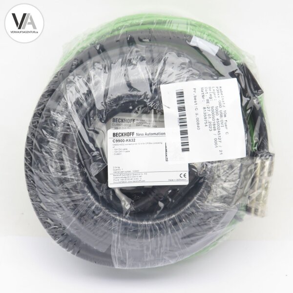 Beckhoff C9900-K632 Connection kit 10 m for CP39xx consisting