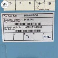 KIMO MotorMaster MM45-PROG / 8629.001 Bedienfeld Interface