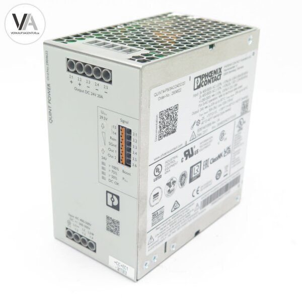 Phoenix Contact QUINT4-PS/3AC/24DC/20 - Stromversorgung 2904622