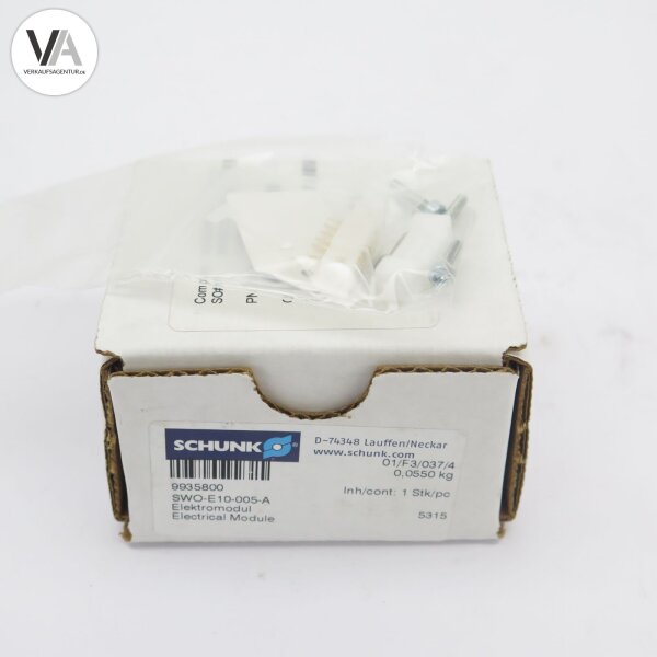 Schunk 9935800 / SWO-E10-005-A Elektromodul / Electrical Module