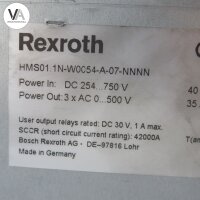 Rexroth Indradrive M HMS01.1N-W0054-A-07-NNNN R911295325 + R911329673 / 16W18