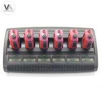 6× Motorola MTP850 Ex + 6-fach Ladestation Impres Adaptive Charger WPLN4198A