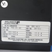 RELIANCE ELECTRIC Type: GMI-S13 / 762.21.40 AC/AC Converter 15.6/12.6A