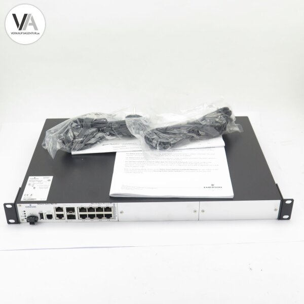 Emerson RM100-Base Module-RP Network Switch 12P4471X032 / KJ1611X1-FB1