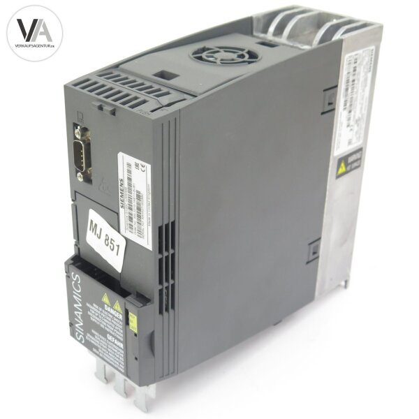 Siemens 6SL3210-1KE11-8UB1 Vers. C02/V4.7 Frequenzumrichter Sinamics G120 USS/MB
