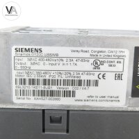 Siemens 6SL3210-1KE11-8UB1 Vers. C02/V4.7 Frequenzumrichter Sinamics G120 USS/MB