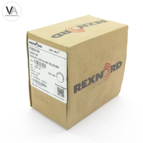 Rexnord Link-Belt FCB22419H Flanschlagergehäuse mit Kugelrollenlagern