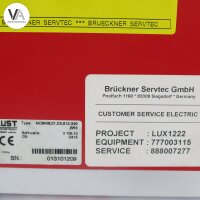 LUST MC6408,C1,D3,S12,G20,BR3 Servoregler 3x0-400/460V 8A 5.5/6.3kVA V 105.10