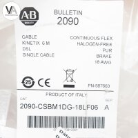 Allen-Bradley Bulletin 2090-CSBM1DG-18LF06 Ser. A...