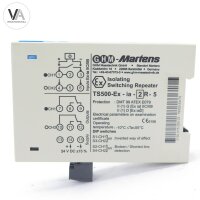 Martens TS500-Ex-ia-2R-5 Trennschaltverstärker 2 Relaisausgangänge 24VDC