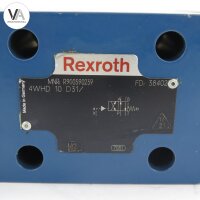 Rexroth 4WHD 10 D31/ MNR: R900590239 Wegeventil
