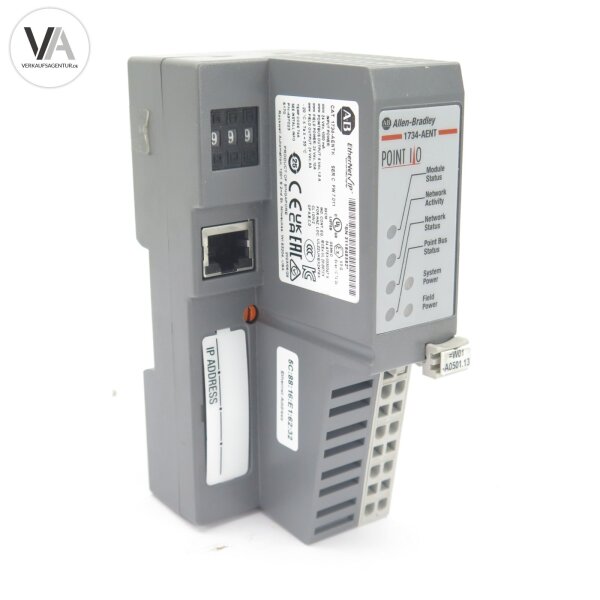 Allen-Bradley CAT 1734-AENT Point IO Ethernet Adapter SER C FW 7.011