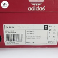 Adidas ZX Flux M19925 New York Sneaker Black/Satell US 9, UK 8 1/2, EU 42 2/3