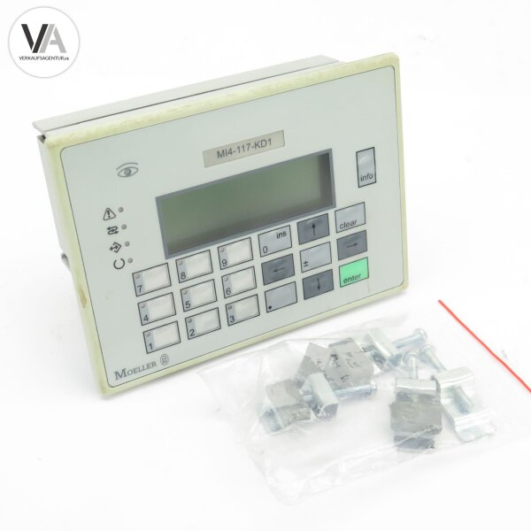 Moeller MI4-117-KD1 / MI4117KD1 / MI4-117KD1 Operator Interface Text Panel HMI