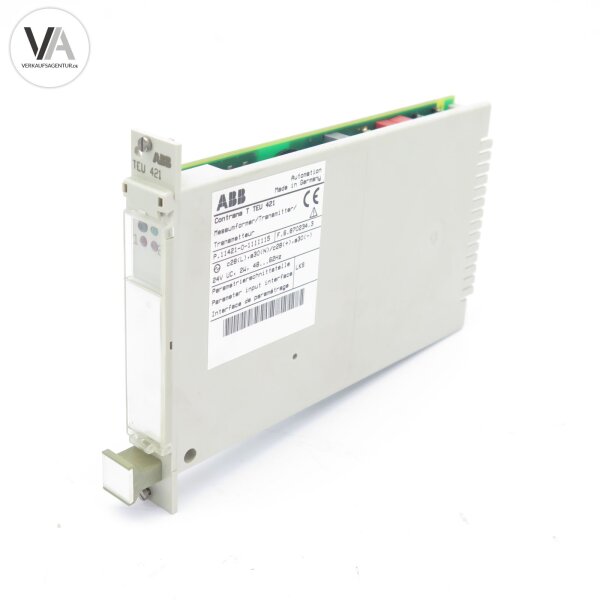 ABB Contrans T TEU 421 / TEU421 Messumformer/Transmitter 24V UC, 2W, 48...62Hz