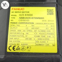 Fanuc ais 8/4000 / A06B-0235-B705#S000 Servo Motor + Encoder A860-2010-T341