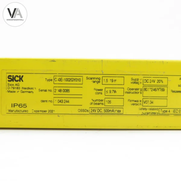 Sick C4000 C40E-1002GY010 / 1043244 Fusion Lichtschranken...
