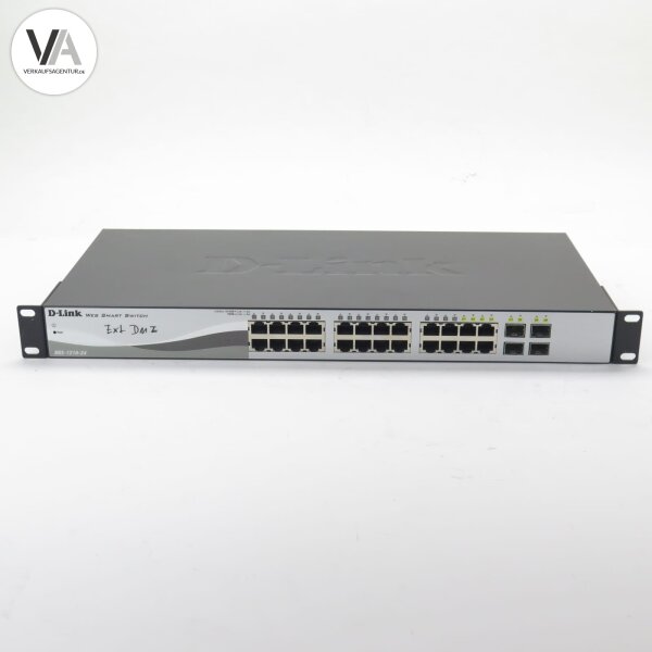 D-Link DGS-1210-24 A1 24 Port Gigabit Smart Managed Switch 19" Rack VLAN