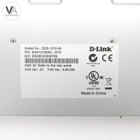 D-Link DGS-1210-24 D1 24 Port Gigabit Smart Managed Switch VLAN 19" Rack