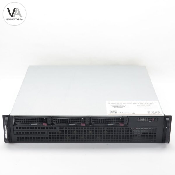 2HE Intel Single-CPU RI1203H 64GB 2TB SSD 19" + 2x PWS-802A-1R Xeon Barebone