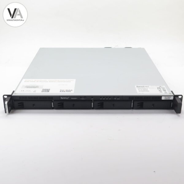 Synology RackStation RS820RP+ 16TB 1HE Rack NAS 4Bay Redundant PSU + 2x RPM-150