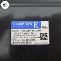 Sanyo Denki Sanmotion R2AA08075FX02NM Servo Motor