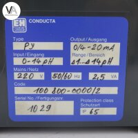 Endress+Hauser Conducta Mypex pH PY 0/4-20mA 220V Meßgerät
