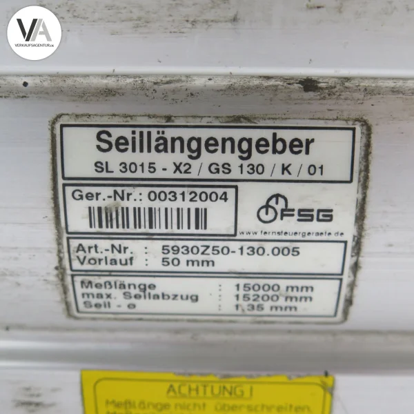 FSG SL 3015-X2/GS130/K/01 / 5930Z50-130.005...