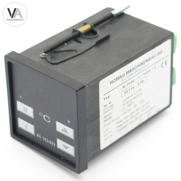HOMAG AG Temperaturregler 4-008-40-0139 R 1040-1-H02-5 / R 1040-1-HO2-5